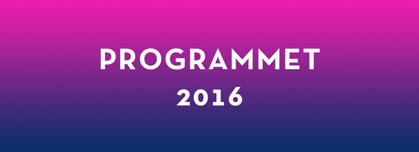 Programmet 2016
